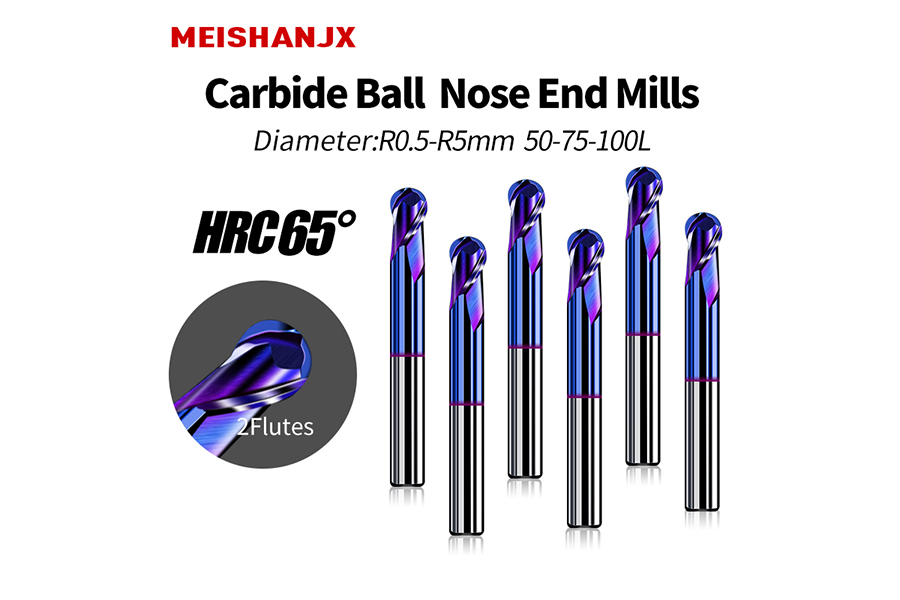 HRC65球刀銑刀