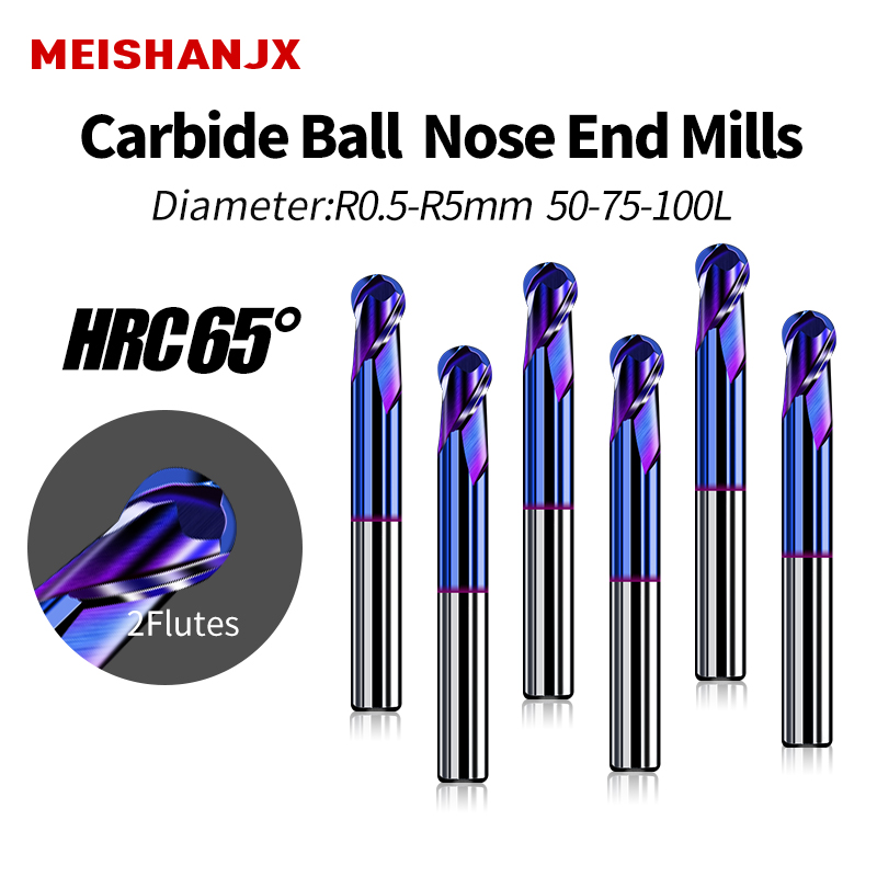HRC65球刀銑刀